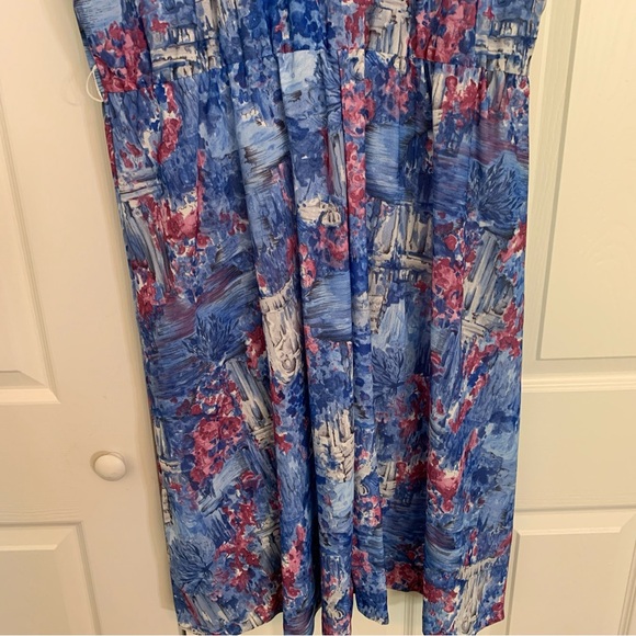 Haband for Her Vintage Summer Short Sleeve Dress Pearl Buttons size 24W.  M1 - Picture 11 of 12